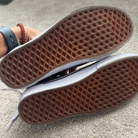 Vans Old Skool Sneakers - size 8.5W color Blue Granite/Pure White - Picture 3 of 6